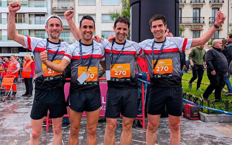 Equipo de ORKLI triunfa en la Carrera de Empresas en Donosti 2024